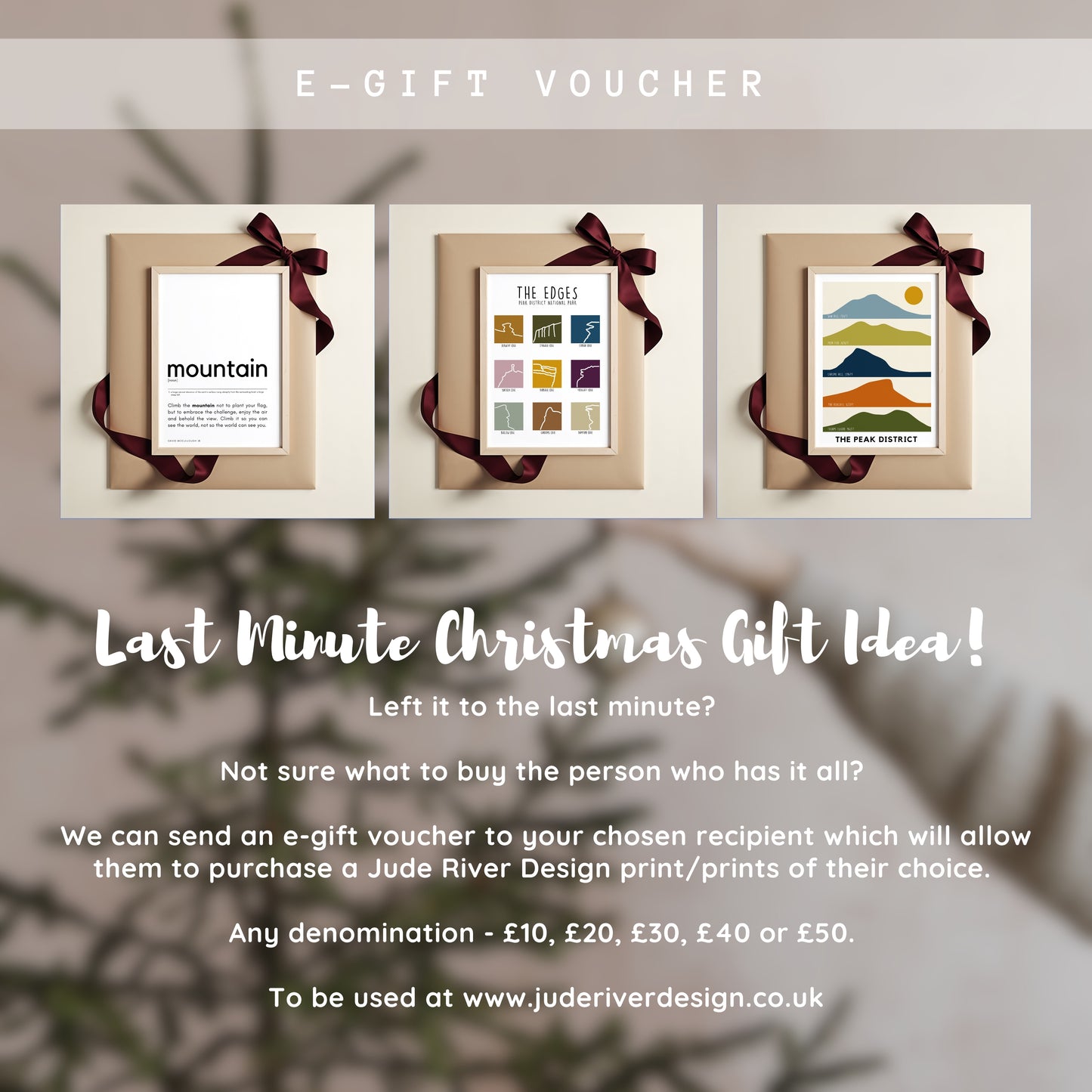 Jude River Design E-Gift Voucher