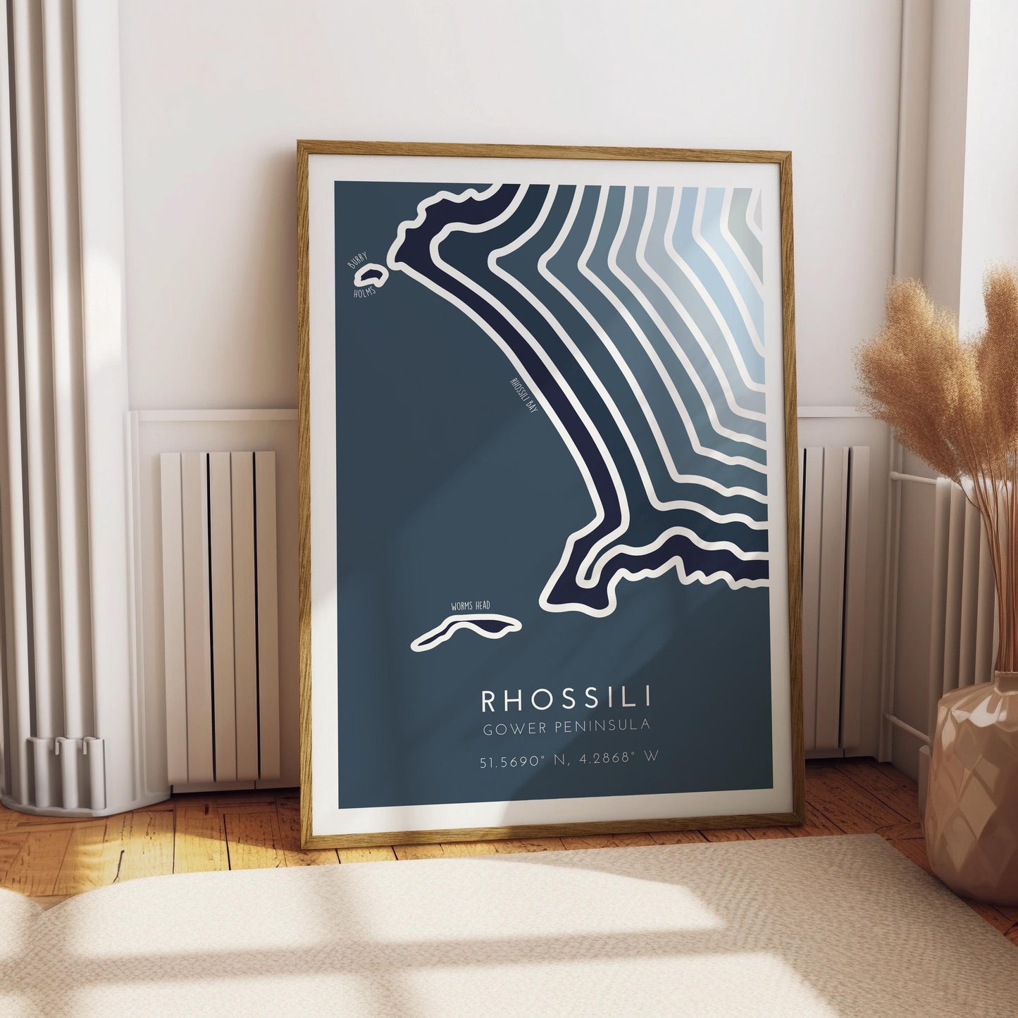 Rhossili Coastal Print - Gower Coastline Print - South Wales Print