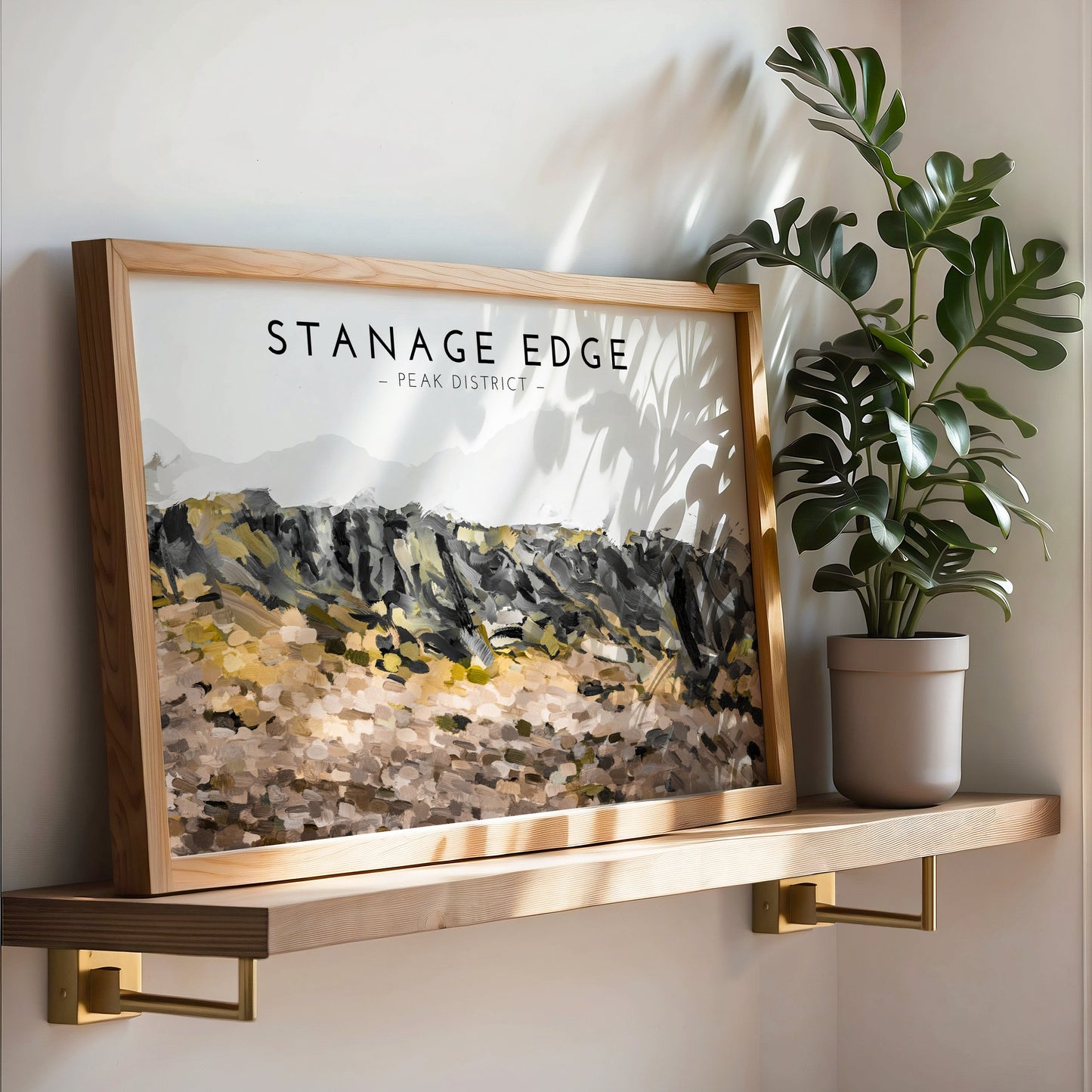 Stanage Edge Print | Peak District Print | Derbyshire Print