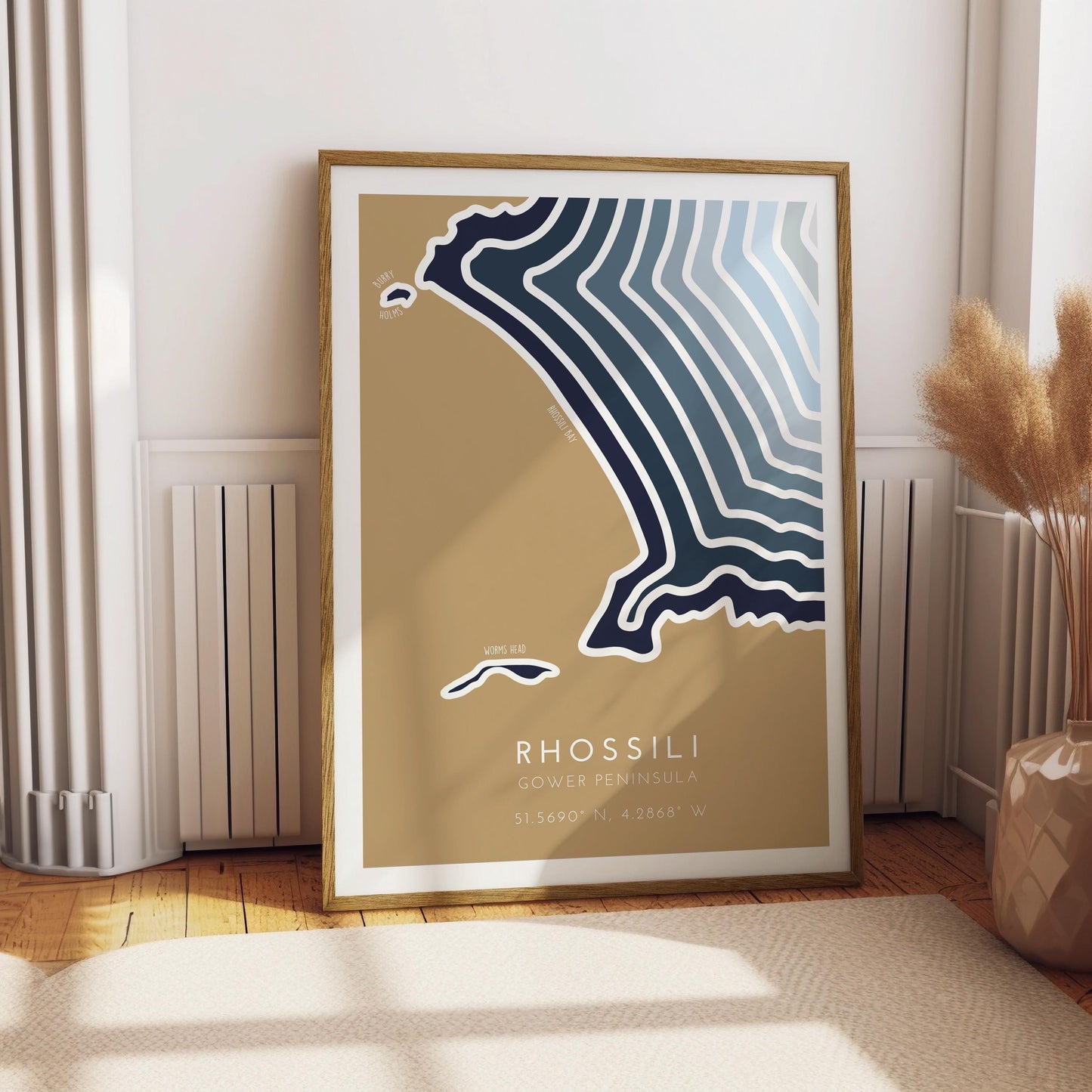 Rhossili Coastal Print - Gower Coastline Print - South Wales Print