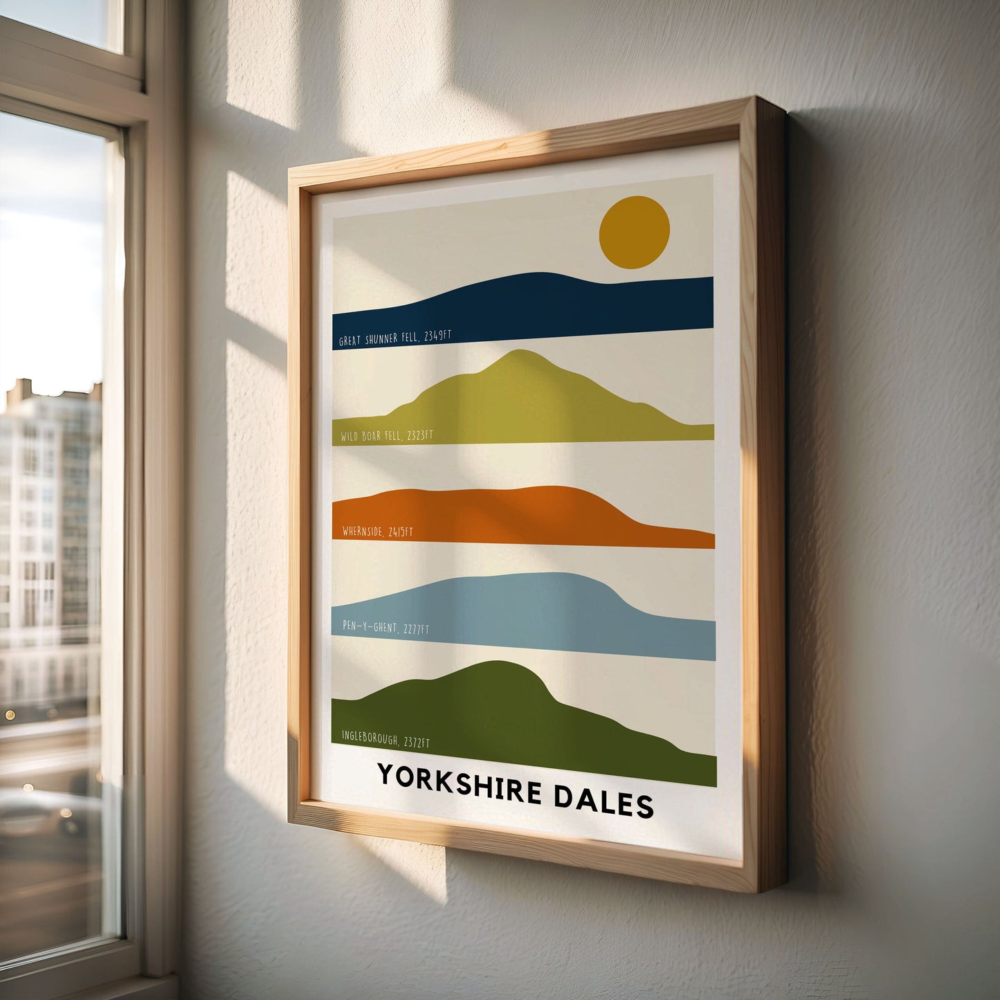 Yorkshire Dales Print, Yorkshire Dales National Park Print