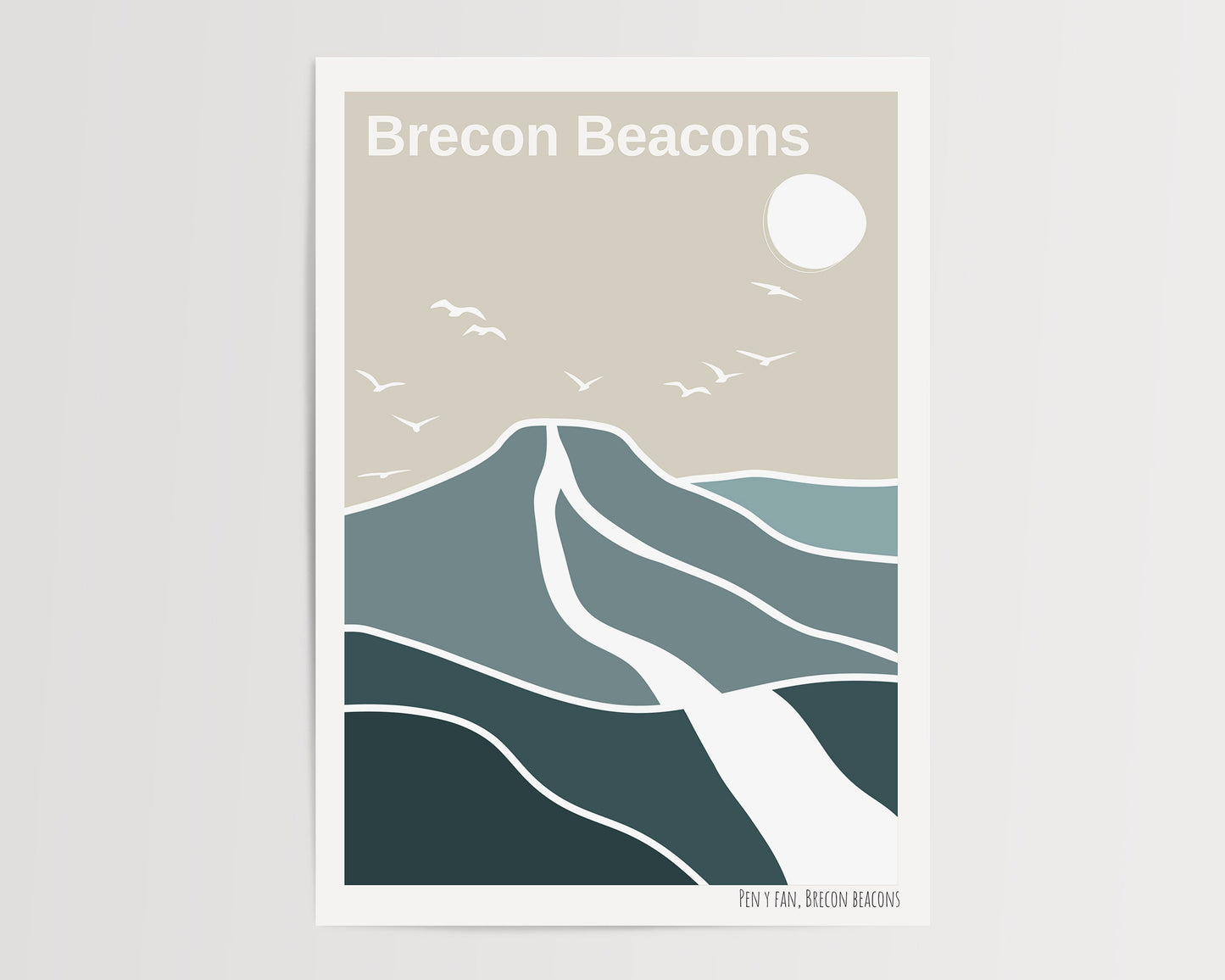 Brecon Beacons National Park Print - Brecon Beacons National Park Poster