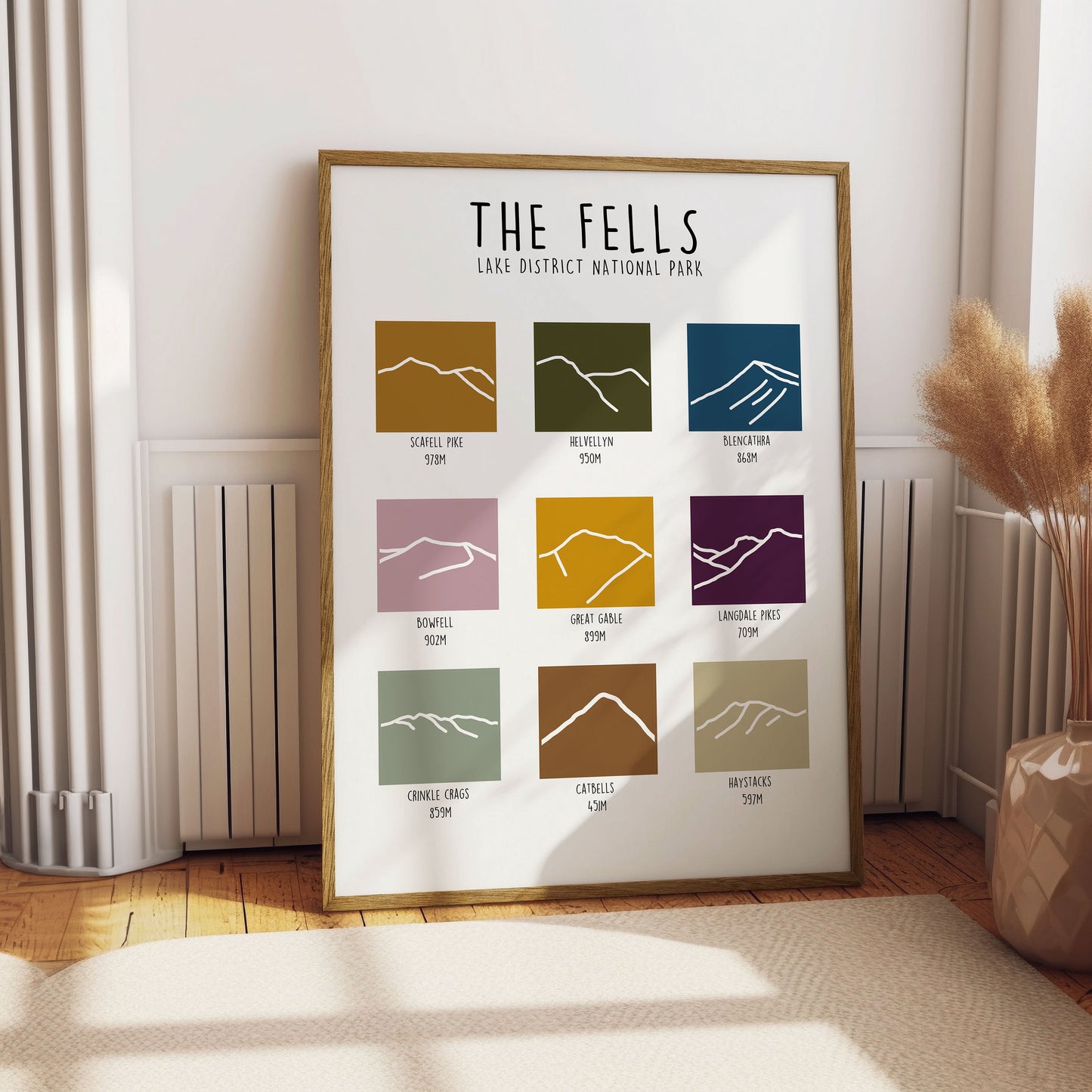 The Fells of The Lake District - Lake District Print - Lake District National Park