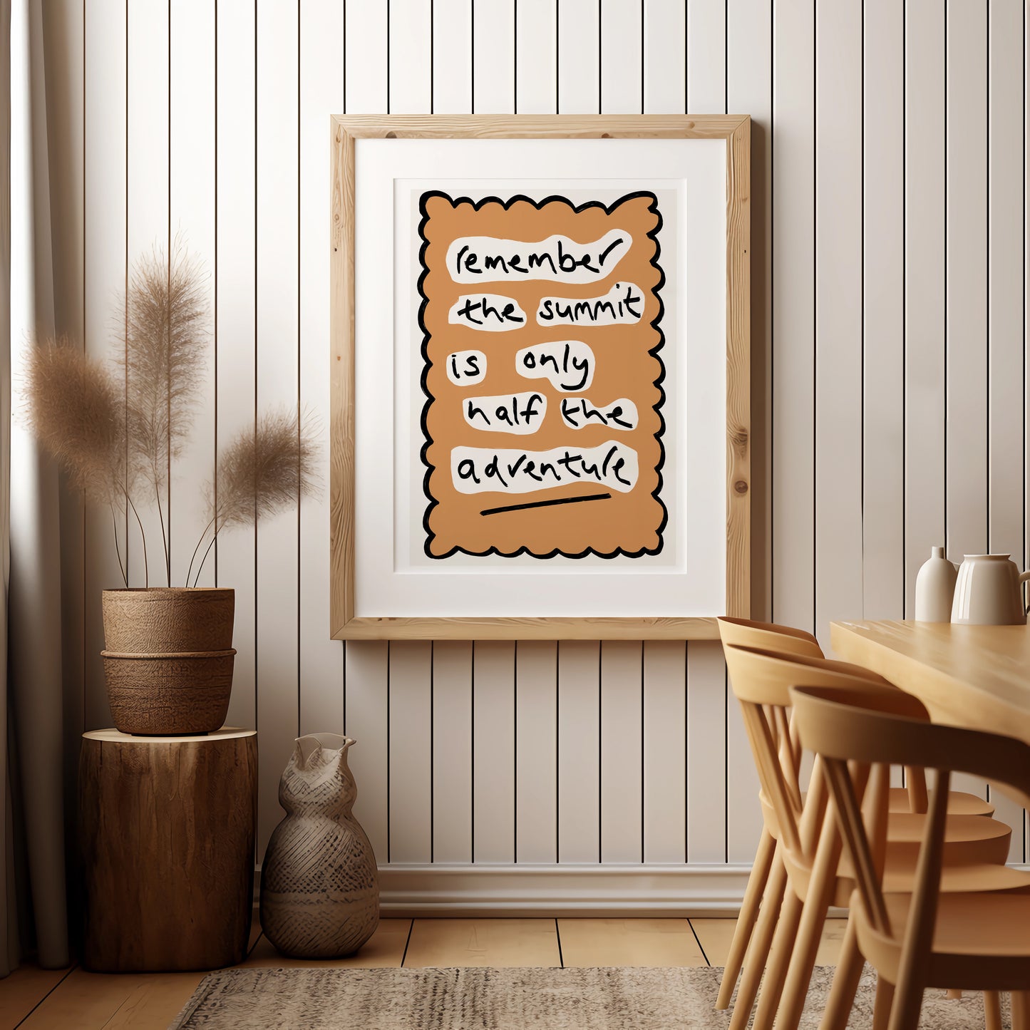 Hiking Print - Hiking Summit Adventure Wall Art - Hiking Gift