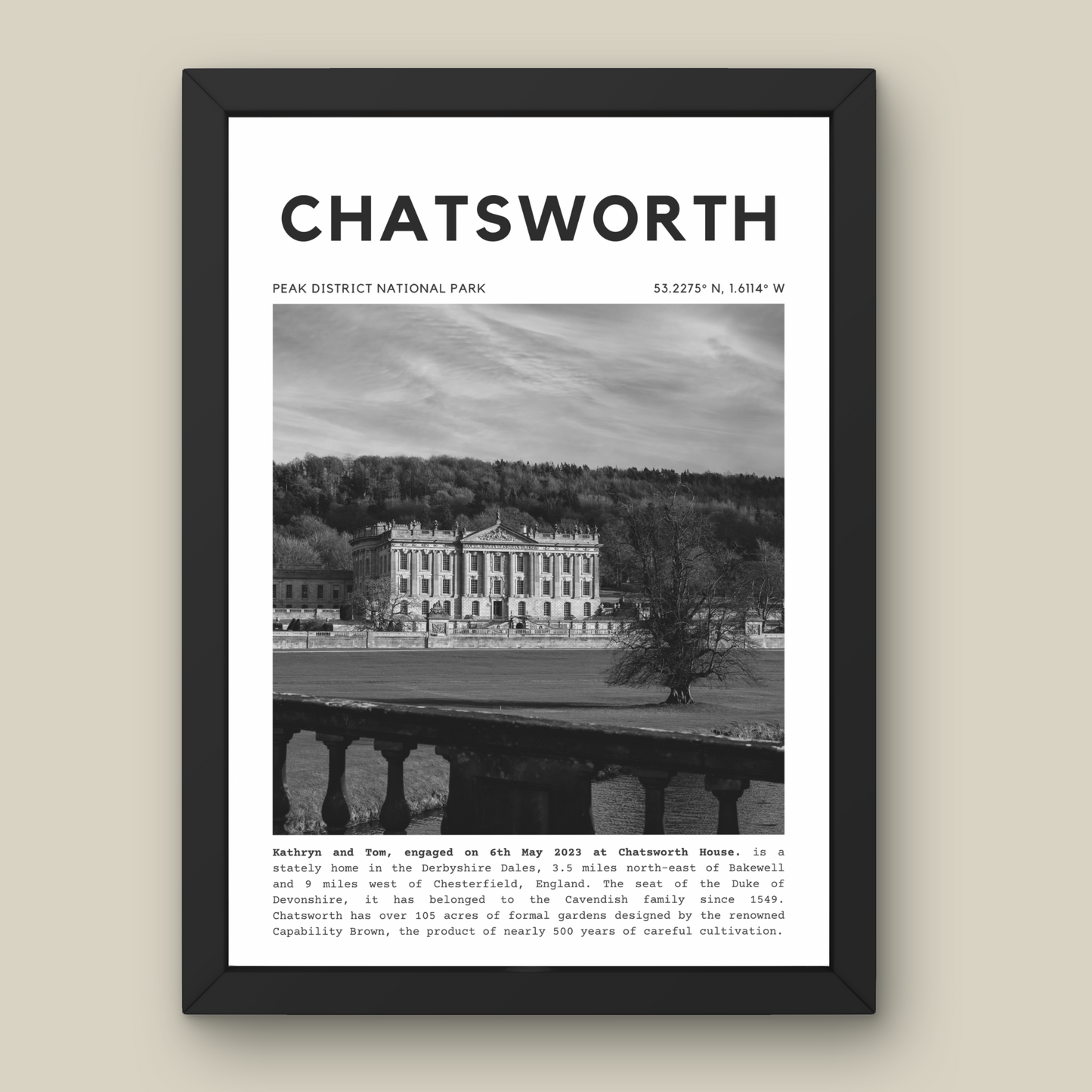 Chatsworth Print