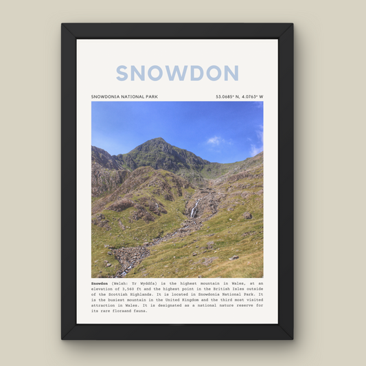 Snowdon Print