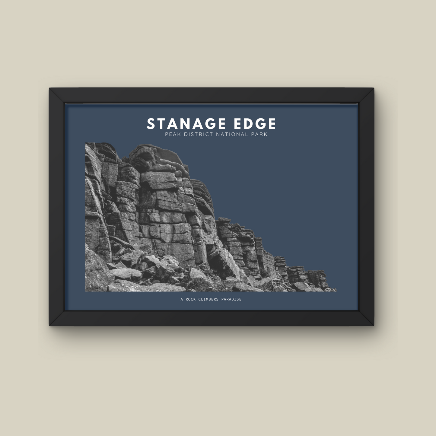 Stanage Edge Print