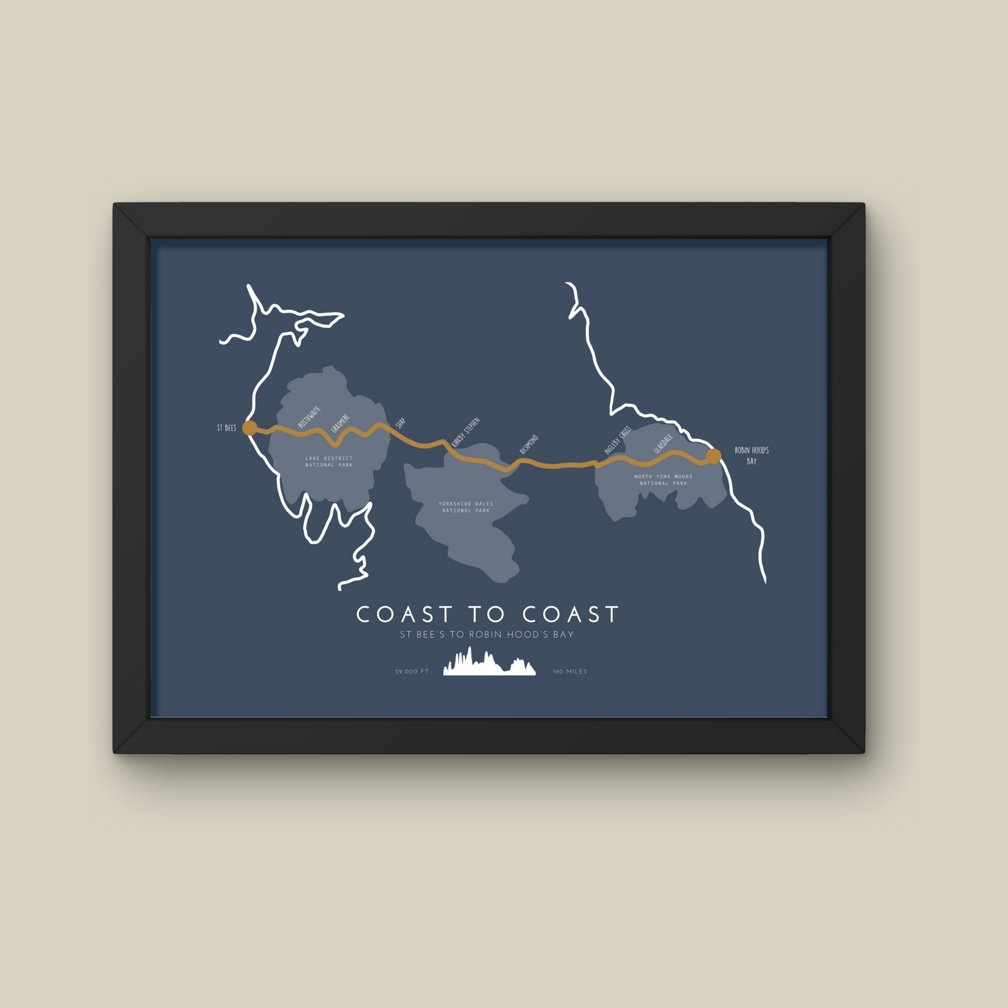 Coast to Coast Print