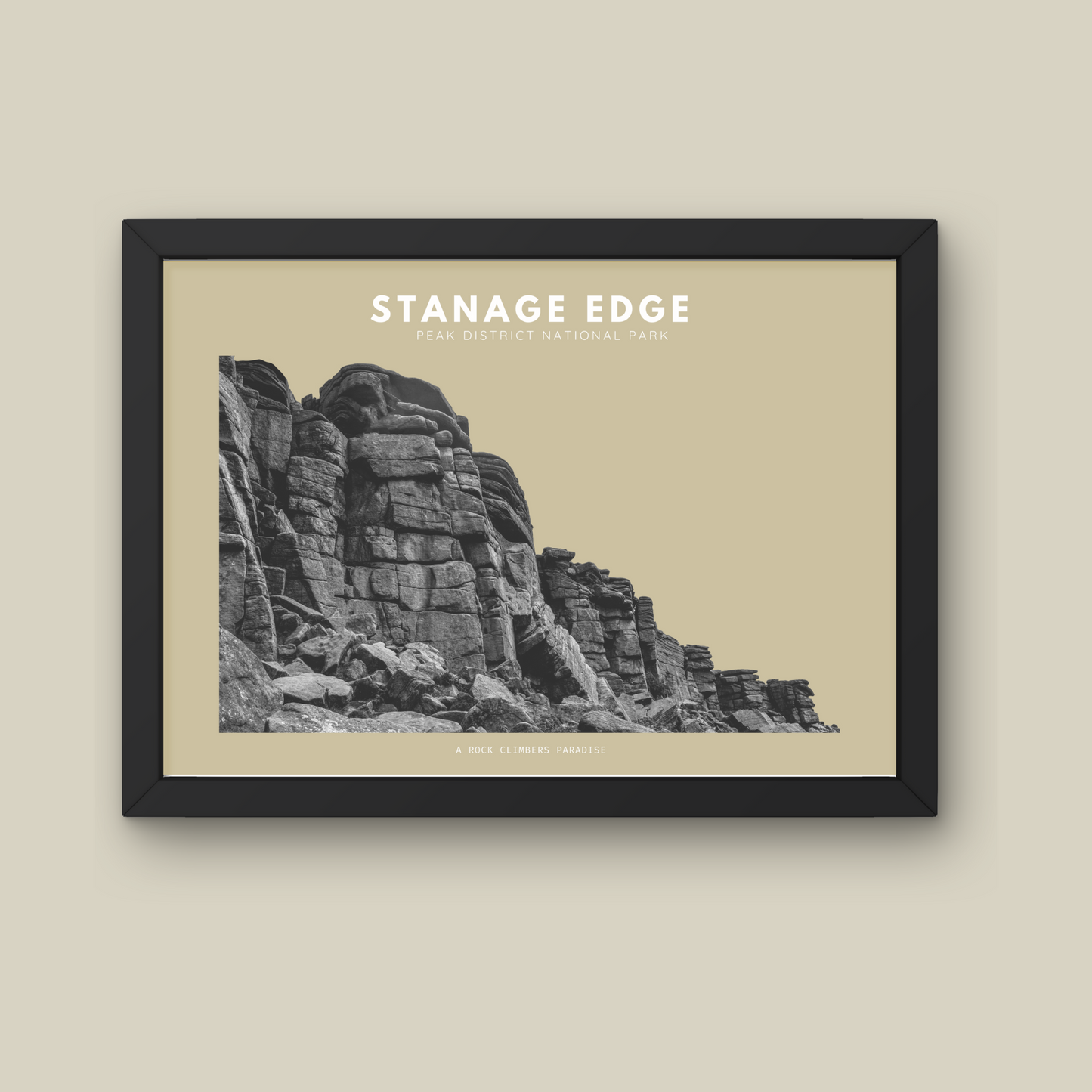 Stanage Edge Print