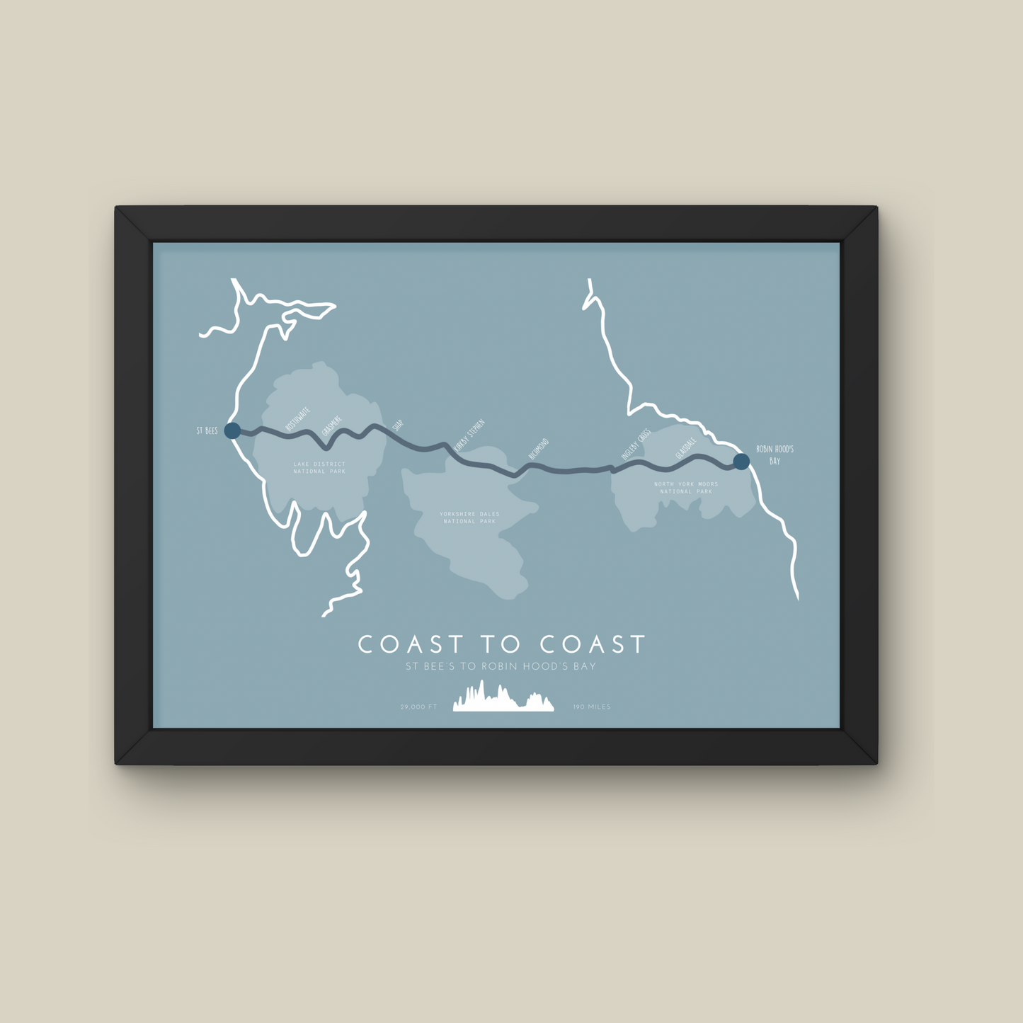 Coast to Coast Print