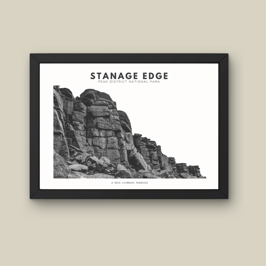 Stanage Edge Print