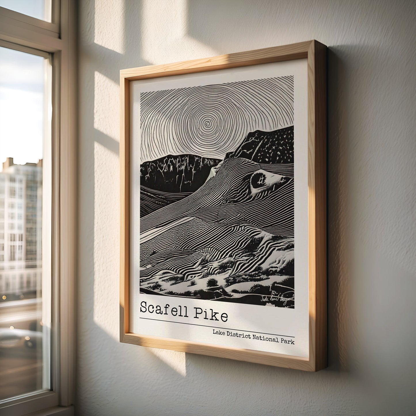 Three Peaks Prints - Set of 3 Highest Peaks in the UK - Ben Nevis, Scafell Pike & Yr Wyddfa