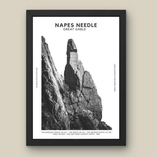 Napes Needle Climbing Print