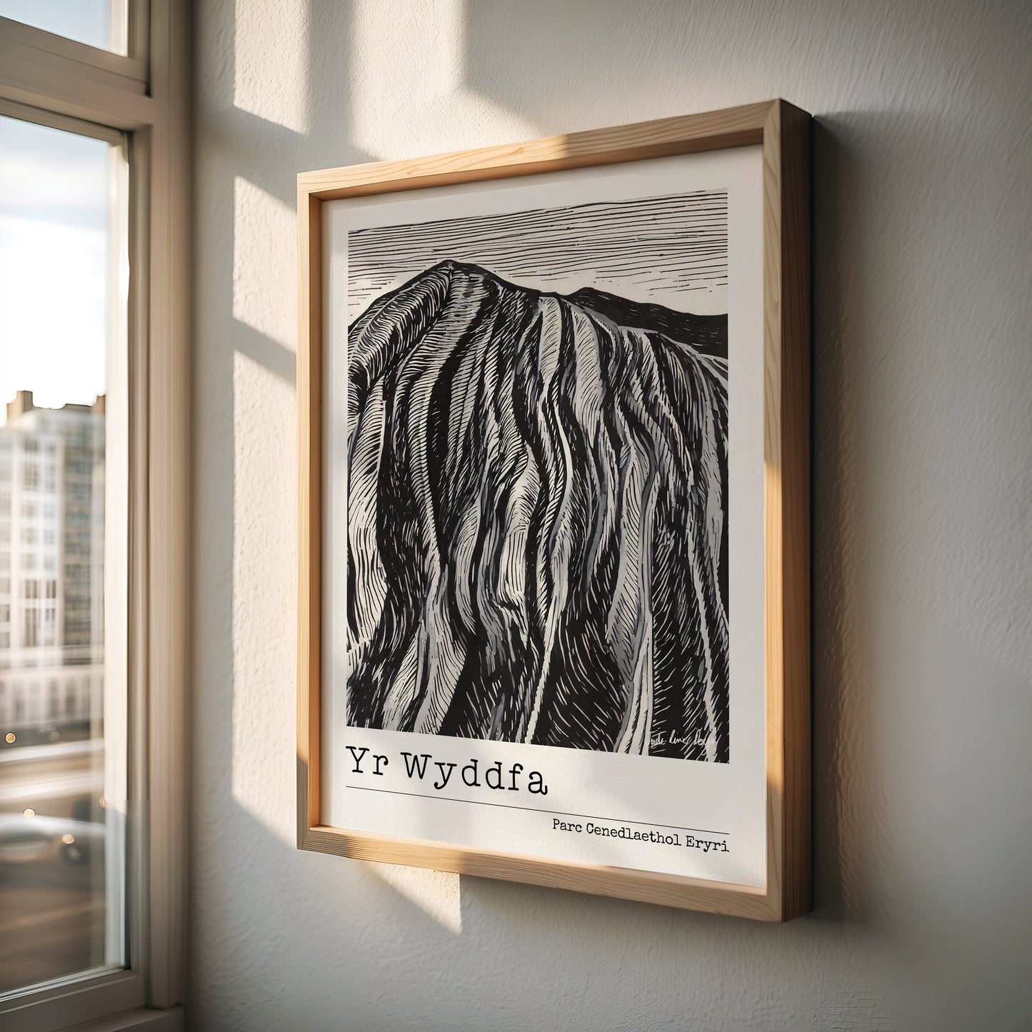 Three Peaks Prints - Set of 3 Highest Peaks in the UK - Ben Nevis, Scafell Pike & Yr Wyddfa